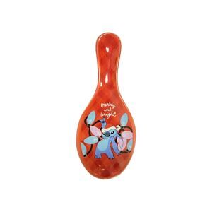 Disney Stitch Kitchen Ceramic Spoon Utensil Rest Holiday Decor Merry And Bright